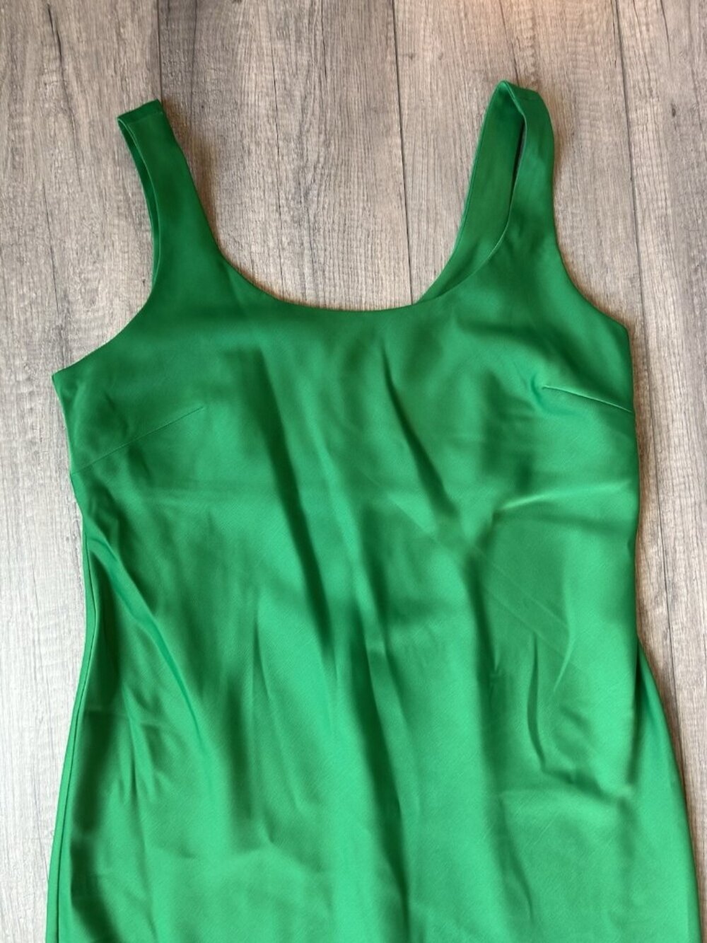 Anne Klein Sheath Midi Dress Size 6 NWT Sleeveless Green spring Wedding Guest - Picture 3 of 16